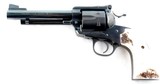 1985 RUGER NEW MODEL SUPER BLACKHAWK BISLEY .44 MAGNUM 5 1/2" S.A. REVOLVER WITH STAG GRIPS. - 2 of 5