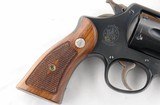 1946 SMITH & WESSON .38/44 HEAVY DUTY N FRAME .38 SPECIAL 5" BLUE 5-SCREW REVOLVER. - 5 of 5
