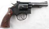 1953 SMITH & WESSON K-22 K22 COMBAT MASTERPIECE 4” PINNED BARREL REVOLVER. - 1 of 5