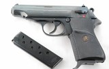 MANURHIN / WALTHER MODEL PP 7.65 (.32 ACP) SEMI-AUTO PISTOL. - 2 of 5