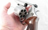 1989 SMITH & WESSON MODEL 629-2 "MOUNTAIN REVOLVER" (LIGHTWEIGHT) .44 MAGNUM 4" STAINLESS PRE-LOCK REVOLVER. - 6 of 9