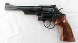 MINT 1983 SMITH & WESSON MODEL 24 3 OR 24-3 .44 SPECIAL 6 1/2" BLUE D.A. REVOLVER. - 1 of 7