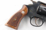1946 SMITH & WESSON .38/44 HEAVY DUTY N FRAME .38 SPECIAL 5" BLUE 5-SCREW REVOLVER. - 5 of 5