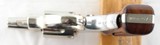 1975 SMITH & WESSON MODEL 10-5 10 5 .38 SPECIAL 2" NICKEL SNUBNOSE PINNED BBL REVOLVER. - 4 of 4