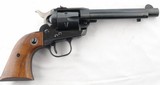 1961 MINT IN ORIGINAL BOX RUGER OLD MODEL SINGLE-SIX .22 CAL 5 1/2" BLUE REVOLVER. - 3 of 7