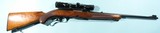 1958 WINCHESTER MODEL 88 .243 WIN LEVER ACTION PRE-64 RIFLE WITH SCOPE. - 1 of 8