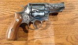 1985 CASED RUGER SPEED-SIX "V.S.P. LTD EDITION" ENGRAVED VIRGINIA STATE POLICE 2 3/4" STAINLESS .357 MAGNUM REVOLVER. - 5 of 7