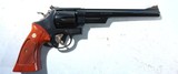 CASED LIKE NEW SMITH & WESSON MODEL 25 OR 25-5 .45LC .45 COLT 8 3/8" BLUE REVOLVER CIRCA 1980. - 2 of 7