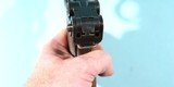 PRE WW2 GERMAN DWM MODEL 1920 COMMERCIAL 7.65MM LUGER PISTOL W/WW2 BULGARIAN ARMY P08 LUGER HOLSTER. - 6 of 11