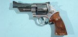 1986 SMITH & WESSON MODEL 624 "MODEL OF 1985" TARGET STAINLESS .44 SPECIAL 4" REVOLVER. - 2 of 6