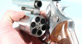 1986 SMITH & WESSON MODEL 624 "MODEL OF 1985" TARGET STAINLESS .44 SPECIAL 4" REVOLVER. - 5 of 6