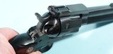 1990 MINT RUGER NEW MODEL BLACKHAWK CONVERTIBLE .45ACP / .45 LONG COLT 4 3/4" BLUE S.A. REVOLVER. - 3 of 5