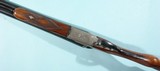 NOBLE MANUFACTURING CO. SPANISH MANUFACTURED 12 GA. 3” BOXLOCK DOUBLE BARREL 27 ½” SHOTGUN CIRCA 1952. - 6 of 7