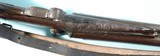 BELGIAN GOLD INLAID GAME SCENE ENGRAVED DOUBLE UNDERLEVER 12 GAUGE SHOTGUN CIRCA 1870’S-80’S. - 4 of 7