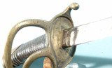 FRENCH MODEL 1816 LIGHT CAVALRY SABER. - 6 of 6