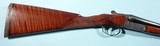 HATFIELD GUN CO. GRADE 1 UPLANDER 20GA. BOXLOCK 26" SIDE BY SIDE DELUXE WOOD SHOTGUN, CIRCA 1988. - 2 of 6