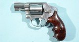 1993 SMITH & WESSON PRE-LOCK MODEL 640 HAMMERLESS DAO .38 SPECIAL SNUBNOSE CENTENNIAL REVOLVER. - 1 of 6