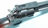 EARLY 1968 RUGER OLD MODEL BLACKHAWK THREE SCREW .41 MAGNUM 6 1/2" BLUE S.A. REVOLVER. - 4 of 7