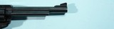 1961 RUGER OLD MODEL BLACKHAWK FLAT-TOP .357 MAGNUM 6 1/2" BLUE SINGLE ACTION REVOLVER. - 8 of 9