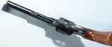 1954 (1ST YEAR) SMITH & WESSON N FRAME HIGHWAY PATROLMAN PRE MODEL 28 .357MAG 6" BLUE REVOLVER. - 7 of 7