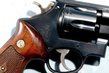 1954 (1ST YEAR) SMITH & WESSON N FRAME HIGHWAY PATROLMAN PRE MODEL 28 .357MAG 6" BLUE REVOLVER. - 3 of 7