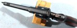 1954 (1ST YEAR) SMITH & WESSON N FRAME HIGHWAY PATROLMAN PRE MODEL 28 .357MAG 6" BLUE REVOLVER. - 5 of 7
