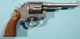 SMITH & WESSON MODEL 10-5 DOUBLE ACTION 5” 38 SPL. CAL REVOLVER CA. 1960’S. - 2 of 5