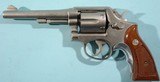 SMITH & WESSON MODEL 10-5 DOUBLE ACTION 5” 38 SPL. CAL REVOLVER CA. 1960’S. - 1 of 5