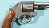 SMITH & WESSON MODEL 10-5 DOUBLE ACTION 5” 38 SPL. CAL REVOLVER CA. 1960’S. - 5 of 5