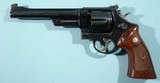 SMITH & WESSON 38/44 OUTDOORSMAN MODEL OF 1950 6 ½” TARGET .38 S&W CAL REVOLVER CA. 1954. - 1 of 6