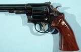 SMITH & WESSON MODEL 14-3 DOUBLE ACTION .38 SPL. CAL. 6” REVOLVER CA. 1968. - 5 of 6
