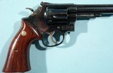 SMITH & WESSON MODEL 14-3 DOUBLE ACTION .38 SPL. CAL. 6” REVOLVER CA. 1968. - 6 of 6
