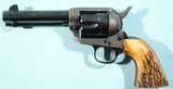 PRE-WAR 1ST GENERATION COLT SINGLE ACTION 4 ¾” FRONTIER SIX SHOOTER .44-40 REVOLVER CIRCA 1909. - 1 of 12