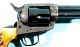 PRE-WAR 1ST GENERATION COLT SINGLE ACTION 4 ¾” FRONTIER SIX SHOOTER .44-40 REVOLVER CIRCA 1909. - 5 of 12