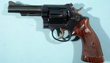 1951 SMITH & WESSON K38 K-38 COMBAT MASTERPIECE PRE-MODEL 15 .38 SPECIAL 4" BLUE REVOLVER. - 2 of 6