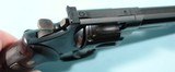 1980 SMITH & WESSON 1955 MODEL 25 OR 25-2 TARGET HEAVY PINNED BARREL 6 1/2" .45ACP BLUE REVOLVER. - 4 of 7