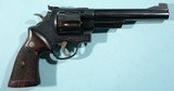 1980 SMITH & WESSON 1955 MODEL 25 OR 25-2 TARGET HEAVY PINNED BARREL 6 1/2" .45ACP BLUE REVOLVER. - 2 of 7