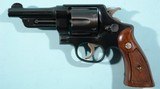 1949 SMITH & WESSON .38/44 HEAVY DUTY PRE MODEL 20 .38 SPECIAL 4" D.A. REVOLVER. - 1 of 9