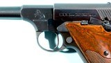 POST-WAR COLT WOODSMAN 2ND SERIES 22LR CAL. SEMI-AUTO 4 ½” PISTOL CA. 1949. - 3 of 8
