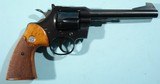 COLT OFFICERS MODEL MATCH 5TH ISSUE .38 SPECIAL 6” REVOLVER CA. 1968. - 2 of 5