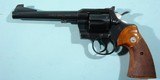 COLT OFFICERS MODEL MATCH 5TH ISSUE .38 SPECIAL 6” REVOLVER CA. 1968. - 1 of 5