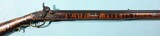 ORNATE HUNTINGDON COUNTY, PENNSYLVANIA PERCUSSION LONG RIFLE SIGNED J. DOUGLASS CA. 1840. - 3 of 12