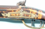 ORNATE HUNTINGDON COUNTY, PENNSYLVANIA PERCUSSION LONG RIFLE SIGNED J. DOUGLASS CA. 1840. - 8 of 12