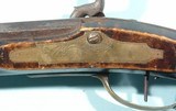 FINE MIFFLIN COUNTY, PENNSYLVANIA PERCUSSION LONG RIFLE BY CHRISTIAN DETWILER CA. 1850’S. - 6 of 8