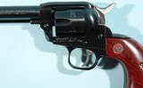 RUGER SINGLE-SIX CONVERTIBLE 22LR/22MAG 50 YEAR ANNIVERSARY REVOLVER NEW UNFIRED IN ORIG. BOX CA. 2003. - 7 of 7