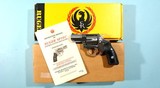 RUGER SP101 STAINLESS 22LR CAL 2 ¼” ADJ. WINDAGE REVOLVER CA. 1996 NEW UNFIRED IN ORIGINAL BOX. - 1 of 5