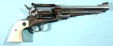 RUGER OLD ARMY .44 CAL. PERCUSSION STAINLESS 7 ½” REVOLVER NEW UNFIRED IN ORIG. BOX. - 4 of 7