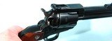 RUGER OLD MODEL BLACKHAWK .45 LONG COLT CAL. 4 5/8” REVOLVER CA. 1971 IN ORIG. BOX. - 6 of 7