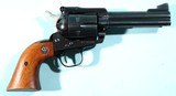 RUGER OLD MODEL BLACKHAWK .45 LONG COLT CAL. 4 5/8” REVOLVER CA. 1971 IN ORIG. BOX. - 5 of 7