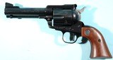 RUGER OLD MODEL BLACKHAWK .45 LONG COLT CAL. 4 5/8” REVOLVER CA. 1971 IN ORIG. BOX. - 3 of 7